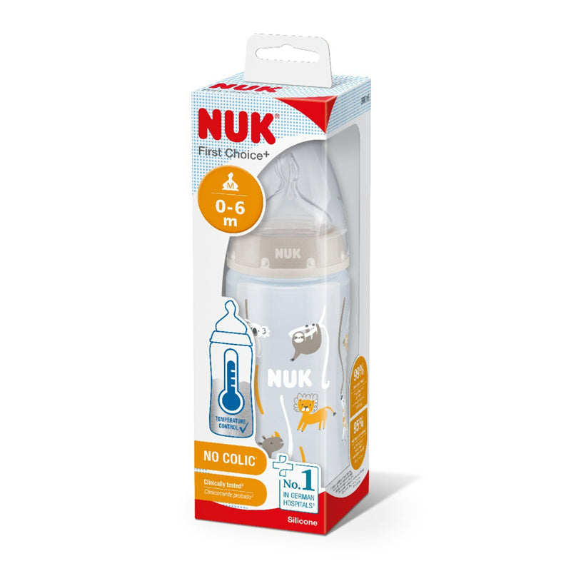 NUK First Choice - Mamadeira com controle de temperatura 300ml