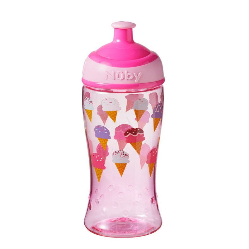 Nuby - Super Slurp Tritan Freeflow Cup - kit com 2 modelos variados