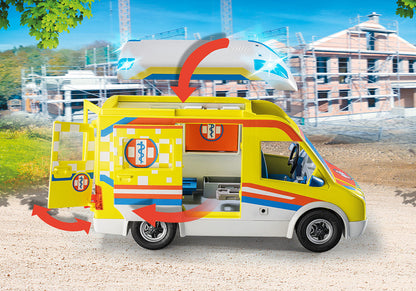 Playmobil Ambulância com luzes e som