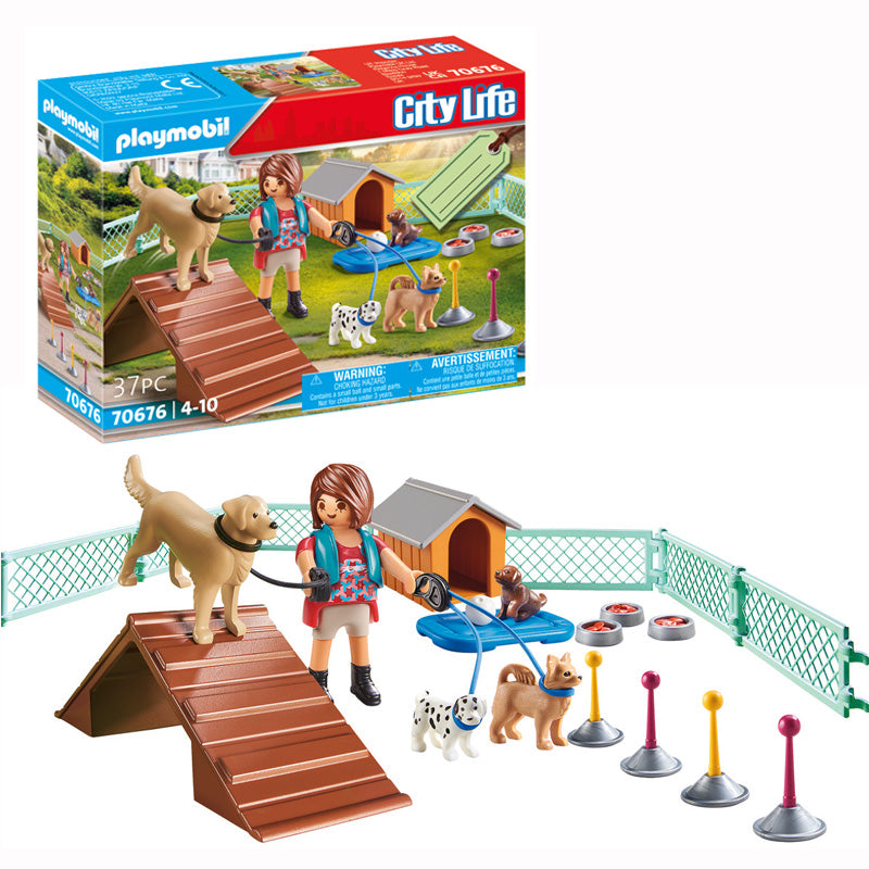 Playmobil 70676 Set de adiestrador de perros