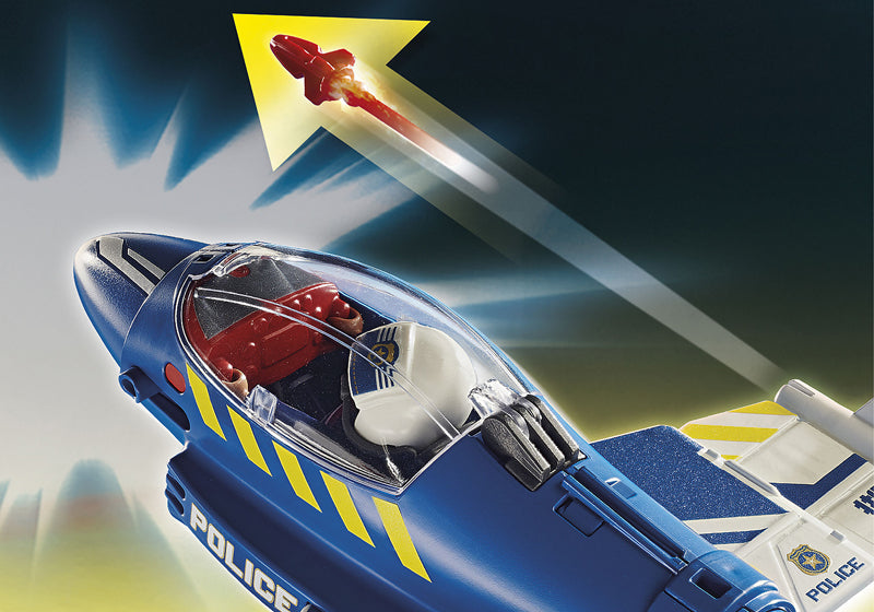 Playmobil 70780 Jet de Policía con Dron