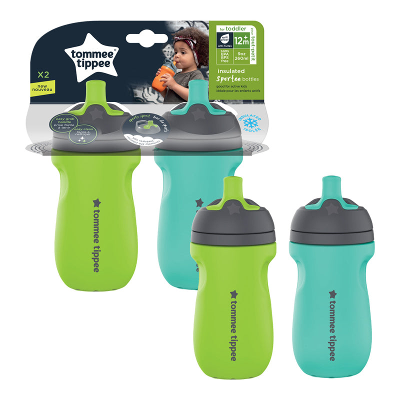 Tommee Tippee - Isolado Sportee Green Teal 12m+ 2Pk