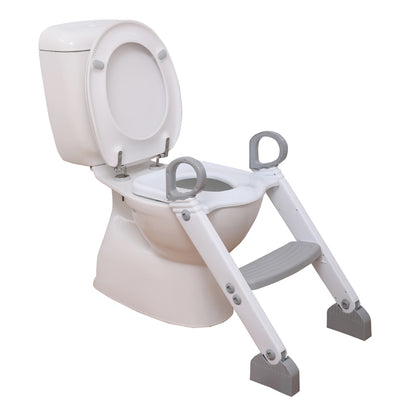 Dreambaby - Entrenador de WC con Escalera Blanco/Gris