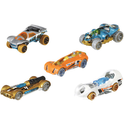 Kit de Coches Coleccionables Hot Wheels con 5 Unidades (los modelos pueden variar)