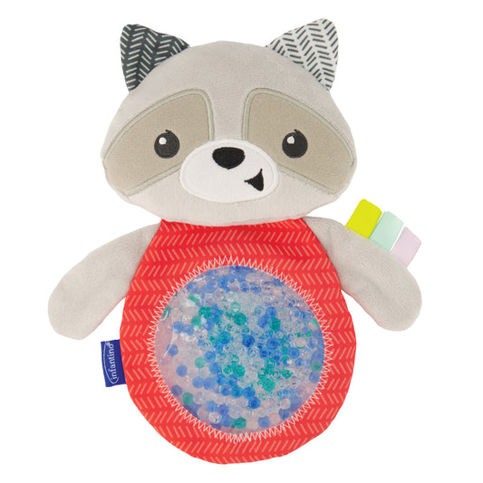 Infantino Seek and Squish Gel Pouch Pal Juguete sensorial para bebés - 0 meses