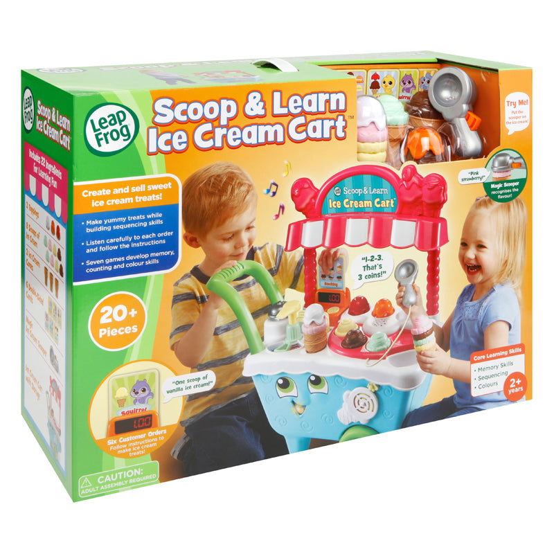 Carrito de helados Leap Frog Scoop &amp; Learn - Carrito de helados