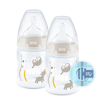 NUK First Choice - Mamadeira com  Controle de Temperatura 150ml  - 2Pk