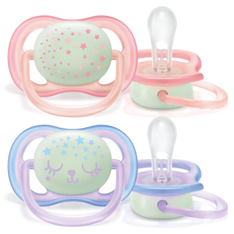 Philips Avent - Chupeta Air Night 0-6 m 2Pk