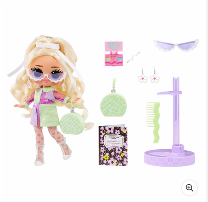 Jajaja ¡Sorpresa! Tweens Serie 2 Muñeca de moda Goldie Twist 