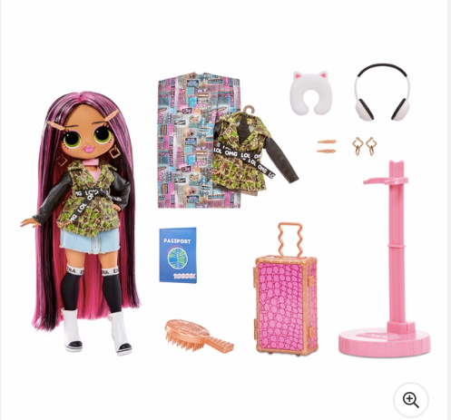 L.O.L. Surprise! OMG Travel Doll- City Babe