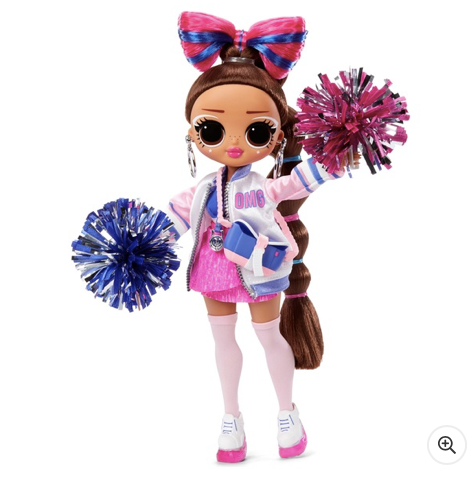 L.O.L. Surprise! O.M.G Sports Cheer Diva Cheerleading Doll with 20 Surprises