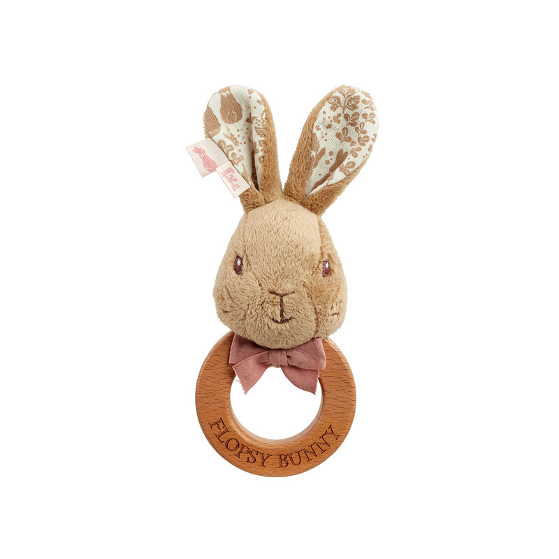 Signature Flopsy Bunny de Pelúcia Anel Chocalho