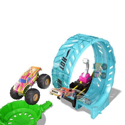 Hot Wheels Monster Truck brilla en la oscuridad bucle épico