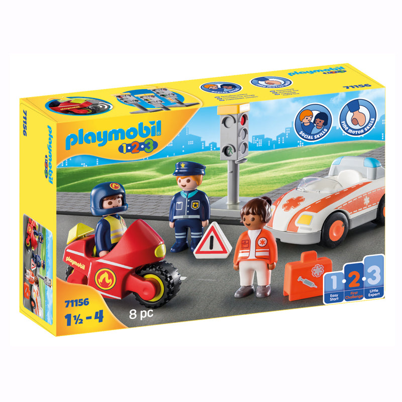 Playmobil 1.2.3 do cotidiano Heróis