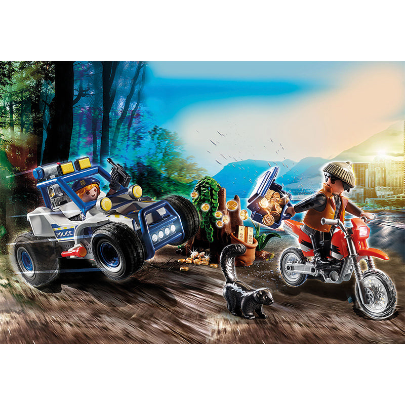 Todoterreno policia playmobil sales