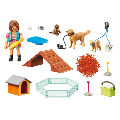 Playmobil 70676 Set de adiestrador de perros