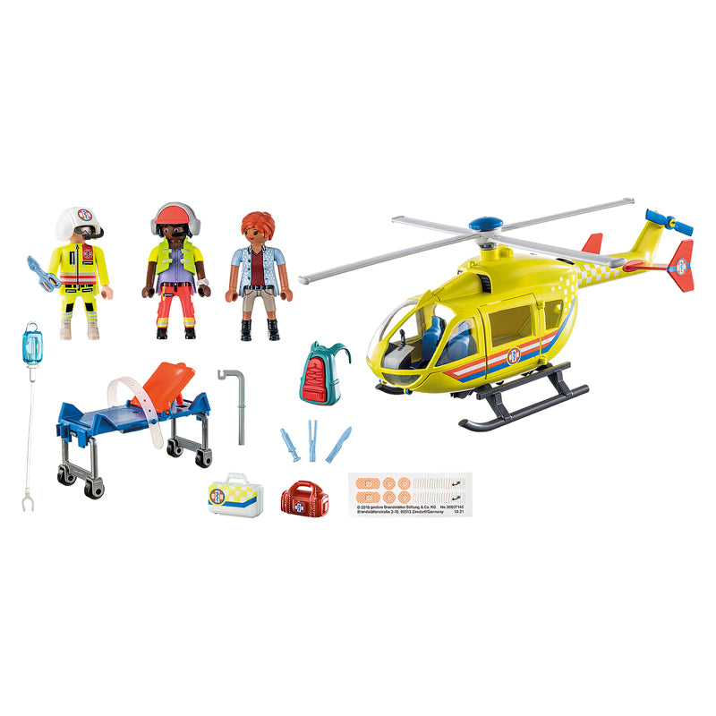 Playmobil Médico Helicóptero