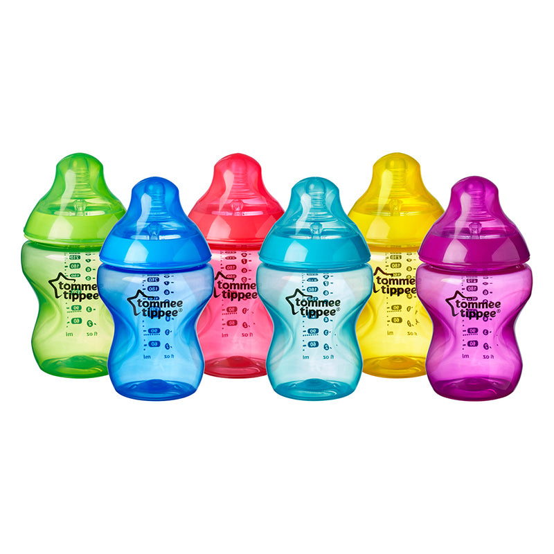 Tommee Tippee Fiesta Biberones 260ml - Kit de 6