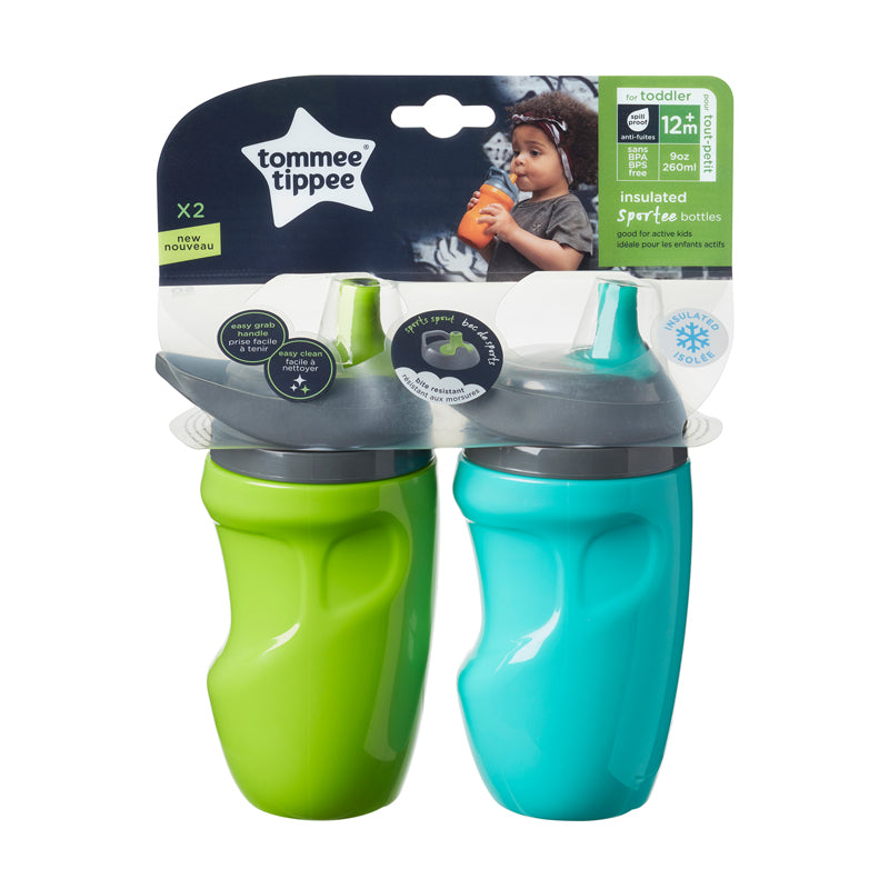 Tommee Tippee - Isolado Sportee Green Teal 12m+ 2Pk