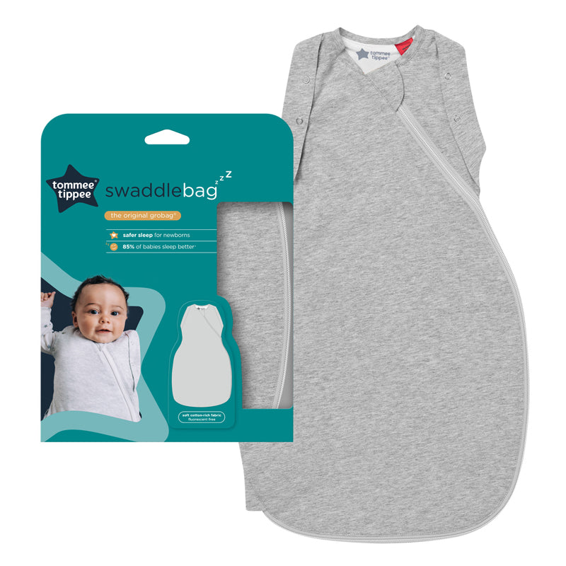 Tommee Tippee - Bolso envolvente 1 Tog 0-3m Gris jaspeado