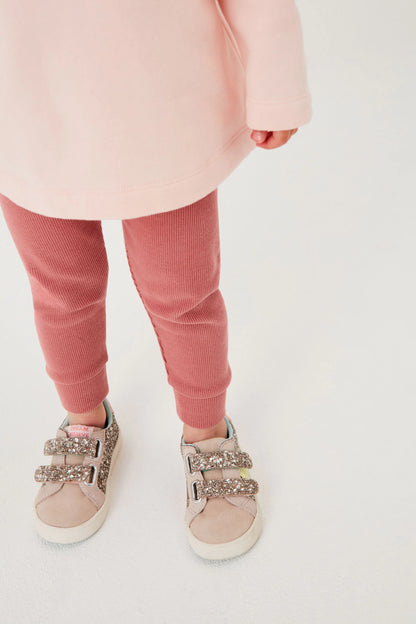 |Niña| Conjunto de sudadera y leggings - Rosa (3 meses-7 años)