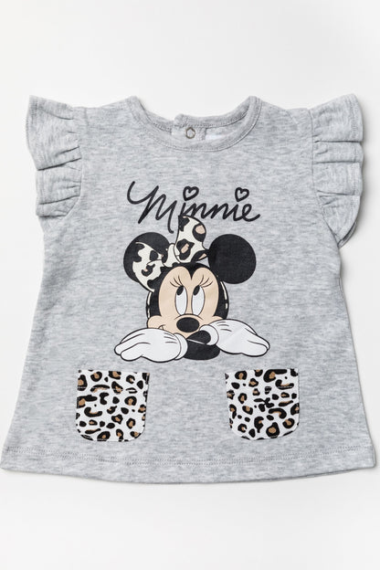 Disney - Conjunto Leopardo Minnie Mouse