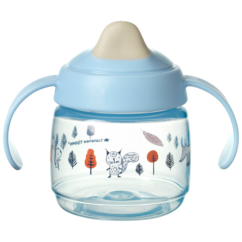 Tommee Tippee - Vasos con asa 190ml 4m+ (colores surtidos)