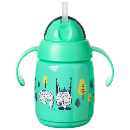 Tommee Tippee - Vaso con pajita 300ml 6m+ (colores surtidos)