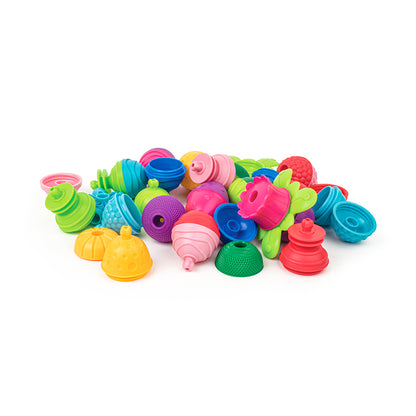 Lalaboom Educational Beads And Accessories 48Pk