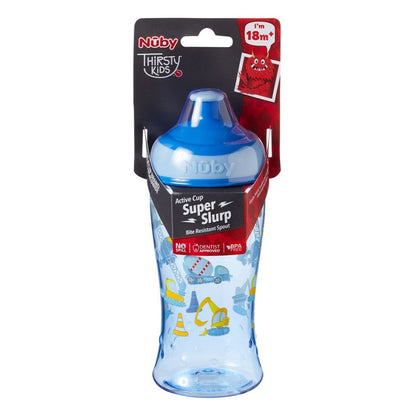 Nuby - Super Slurp Tritan Freeflow Cup - kit com 2 modelos variados