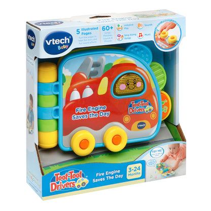 VTech - Libro de camiones de bomberos Toot-Toot Drivers