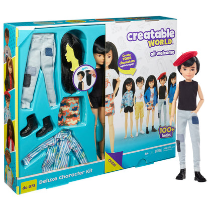 Creatable World Deluxe Character Doll with Black Hair