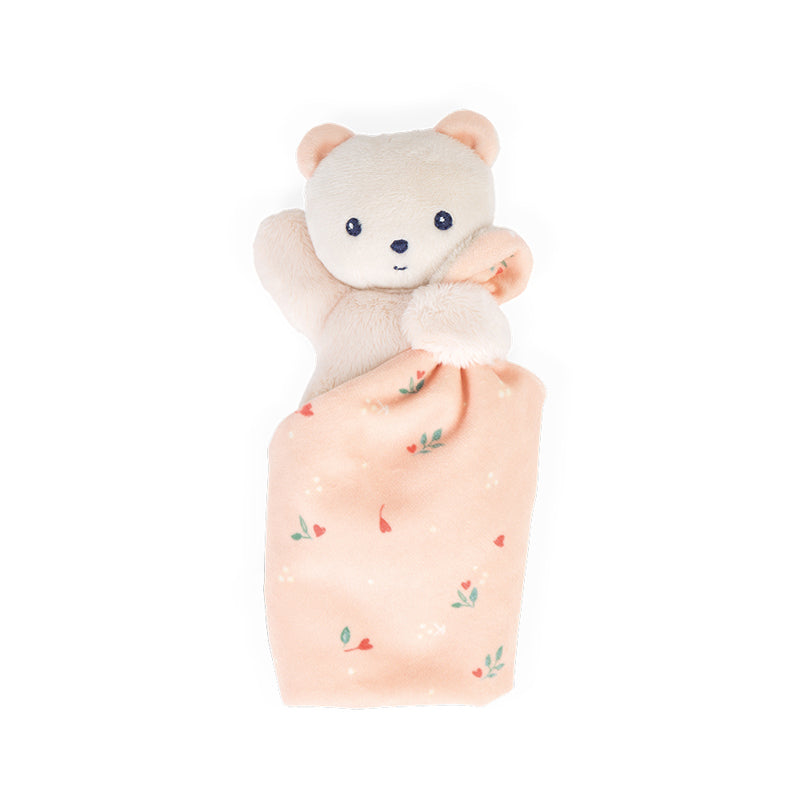 Kaloo -  Naninha urso rosa de amor 17cm