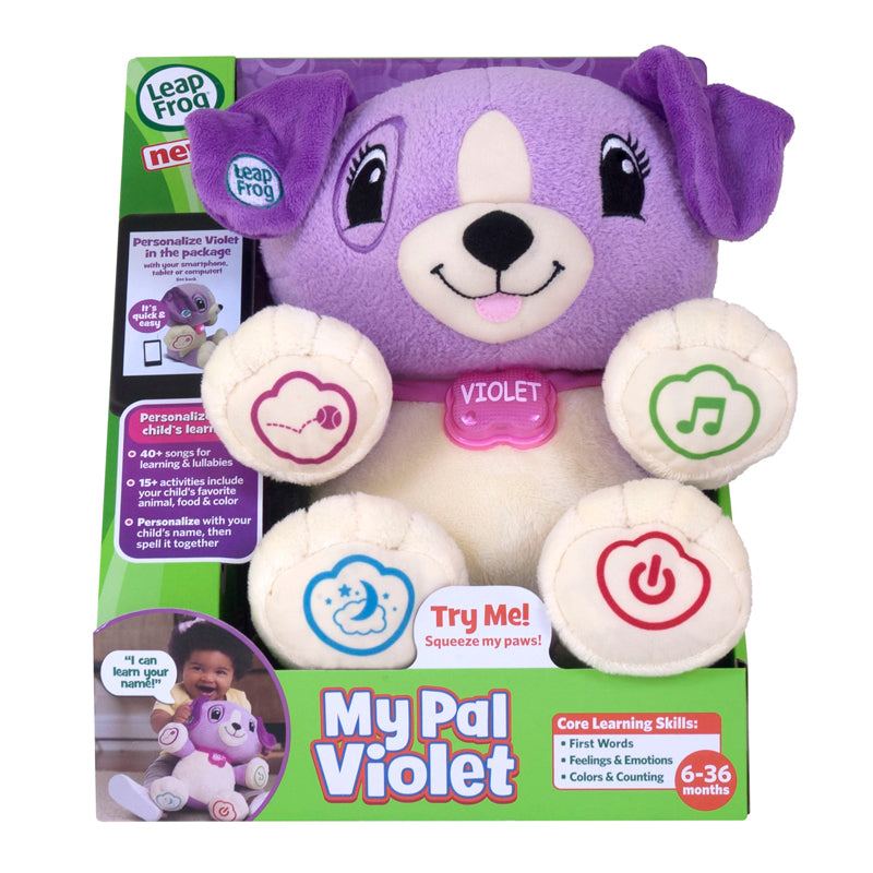 Leapfrog teddy sales bear violet