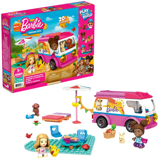 MEGA Construx Barbie Adventure Dream Camper