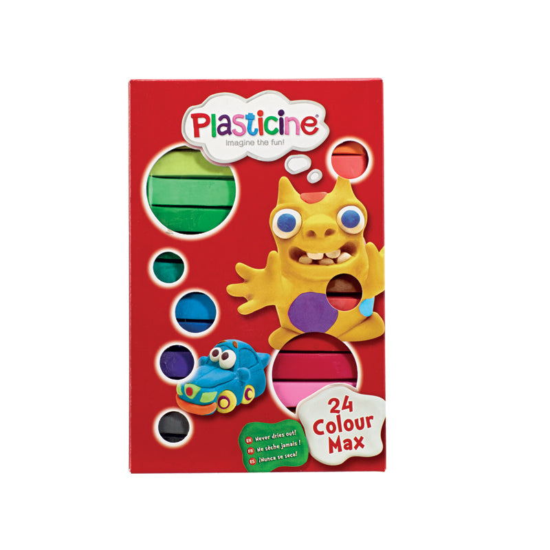 Plasticine 24 Colour Max