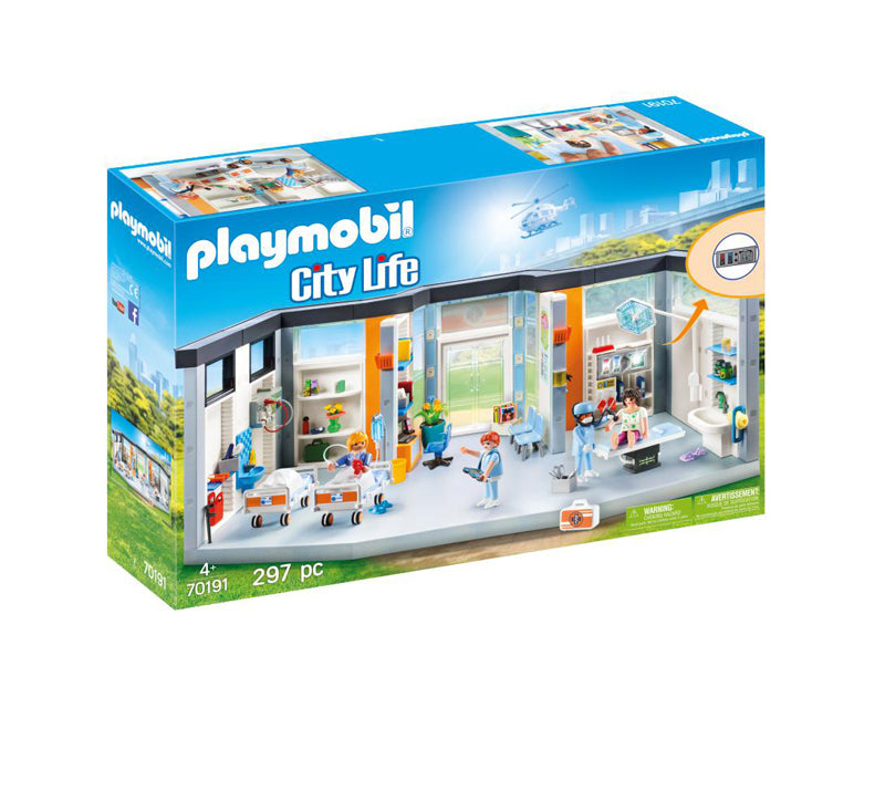 Playmobil hospital city fashion life