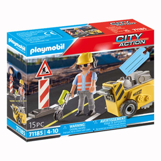 Playmobil 71185 Set Civil Obreros de la Construcción