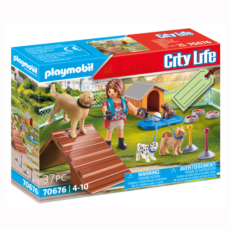 Playmobil 70676 Set de adiestrador de perros