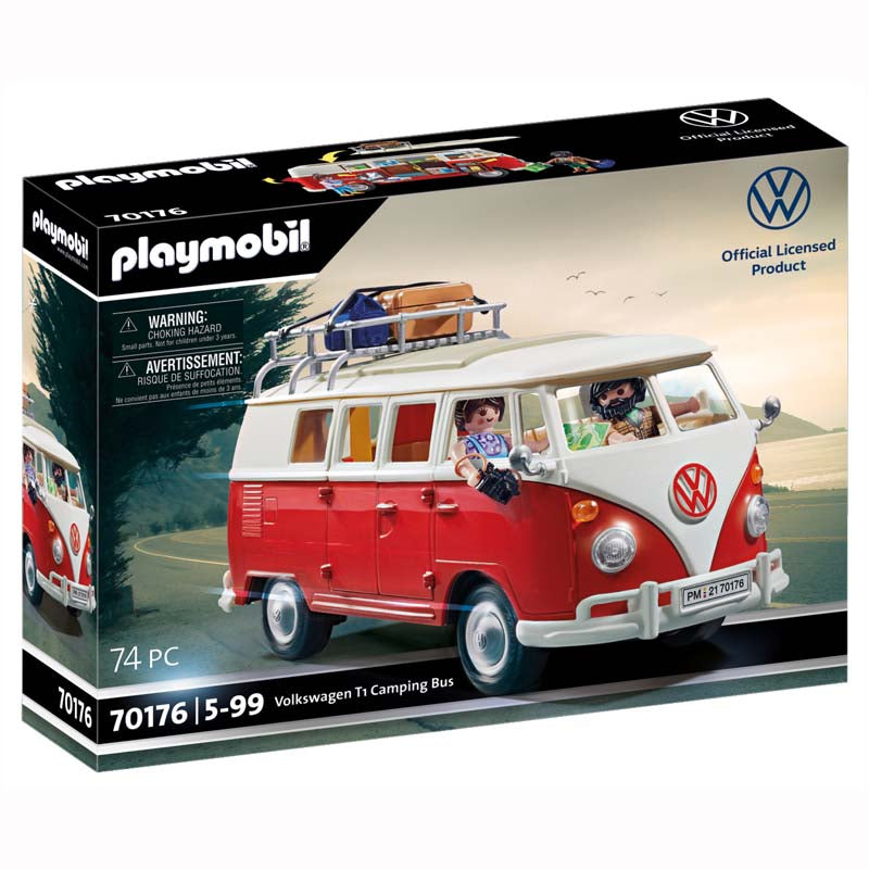 Playmobil 70176 Volkswagen T1 de campismo Autocarro