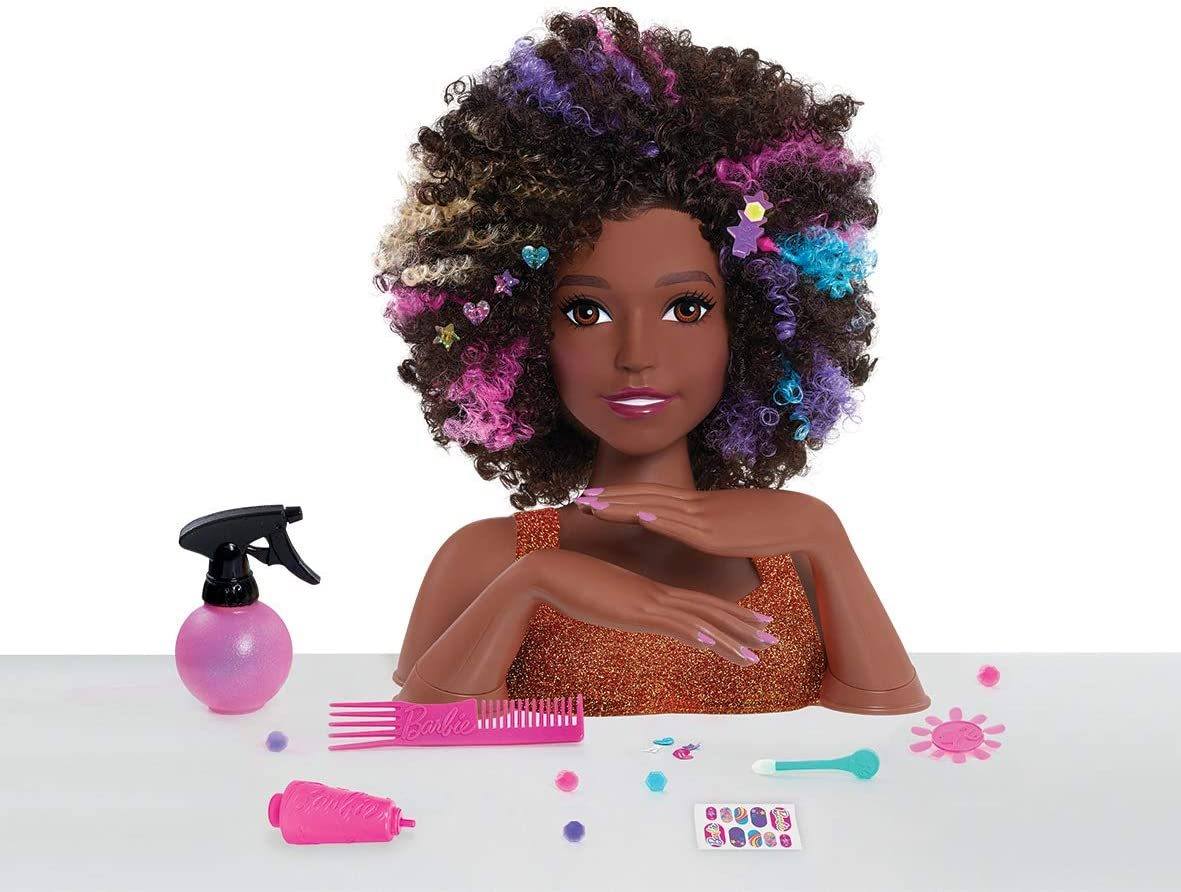 Barbie store sparkle hair