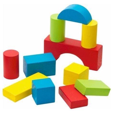 Chad Valley Wooden 80 Piece Block Set (de madeira) Anne Claire Baby Store 