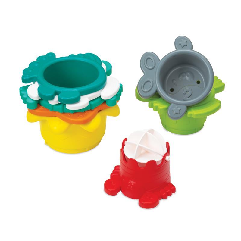 Infantino - Splish & Splash Brinquedo de Banho com 17 Peças. Anne Claire Baby Store 