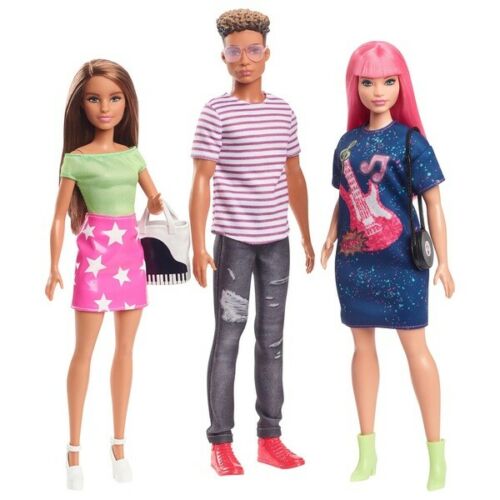 Barbie - Pacote de 3 bonecas e acessórios dos amigos